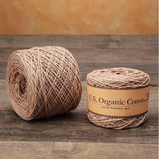 Yarn Ball of U.S. Organic Cotton Sport Weight-4 oz/250 yds/228m