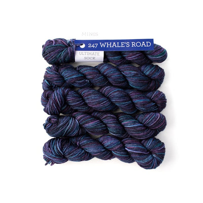 Malabrigo Ultimate Sock Mini Fingering Merino Nylon Knitting Yarn