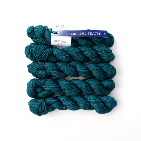 Malabrigo Ultimate Sock Mini Fingering Merino Nylon Knitting Yarn