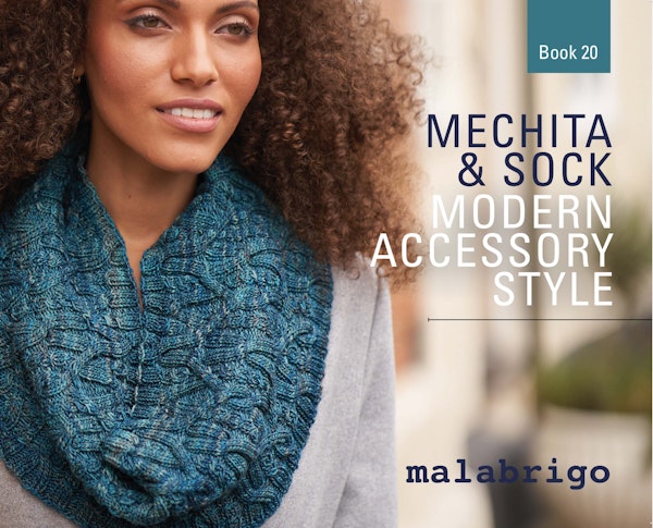 Malabrigo Book 20: Mechita and Sock- Modern Accessory Style