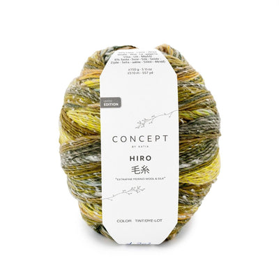 Concept by Katia Hiro Merino Silk Yarn