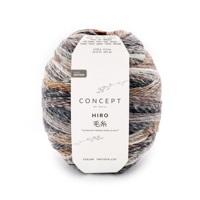 Concept by Katia Hiro Merino Silk Yarn