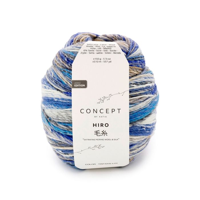 Concept by Katia Hiro Merino Silk Yarn