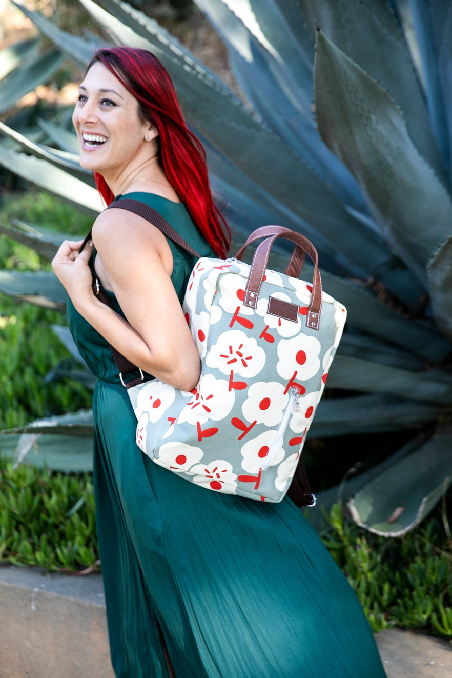 Maika Zippered Backpack