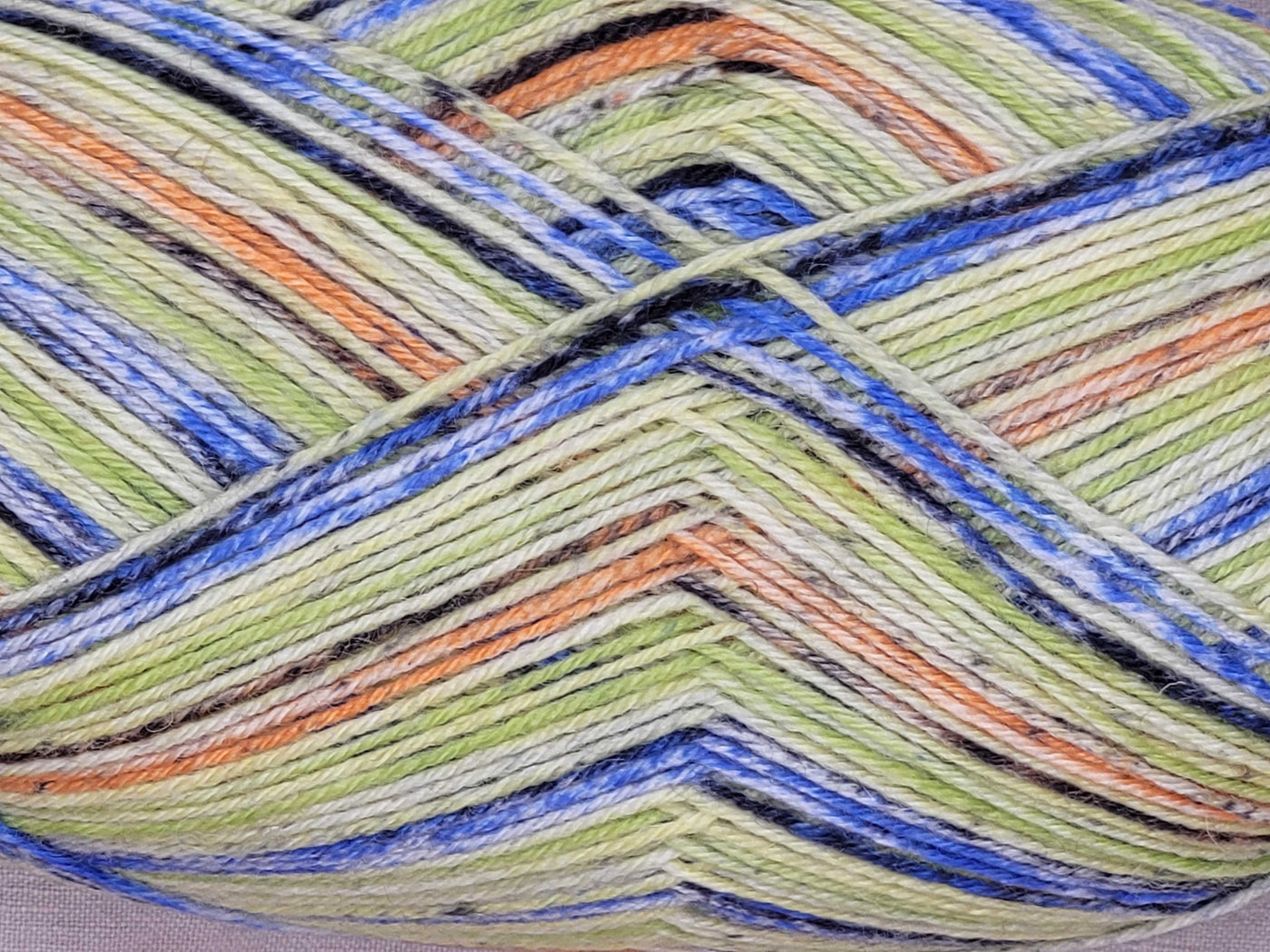 Regia 4-ply color Electric Neon Self-Striping Sock Yarn