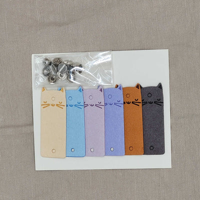 Coley Leather Tags Set of 6