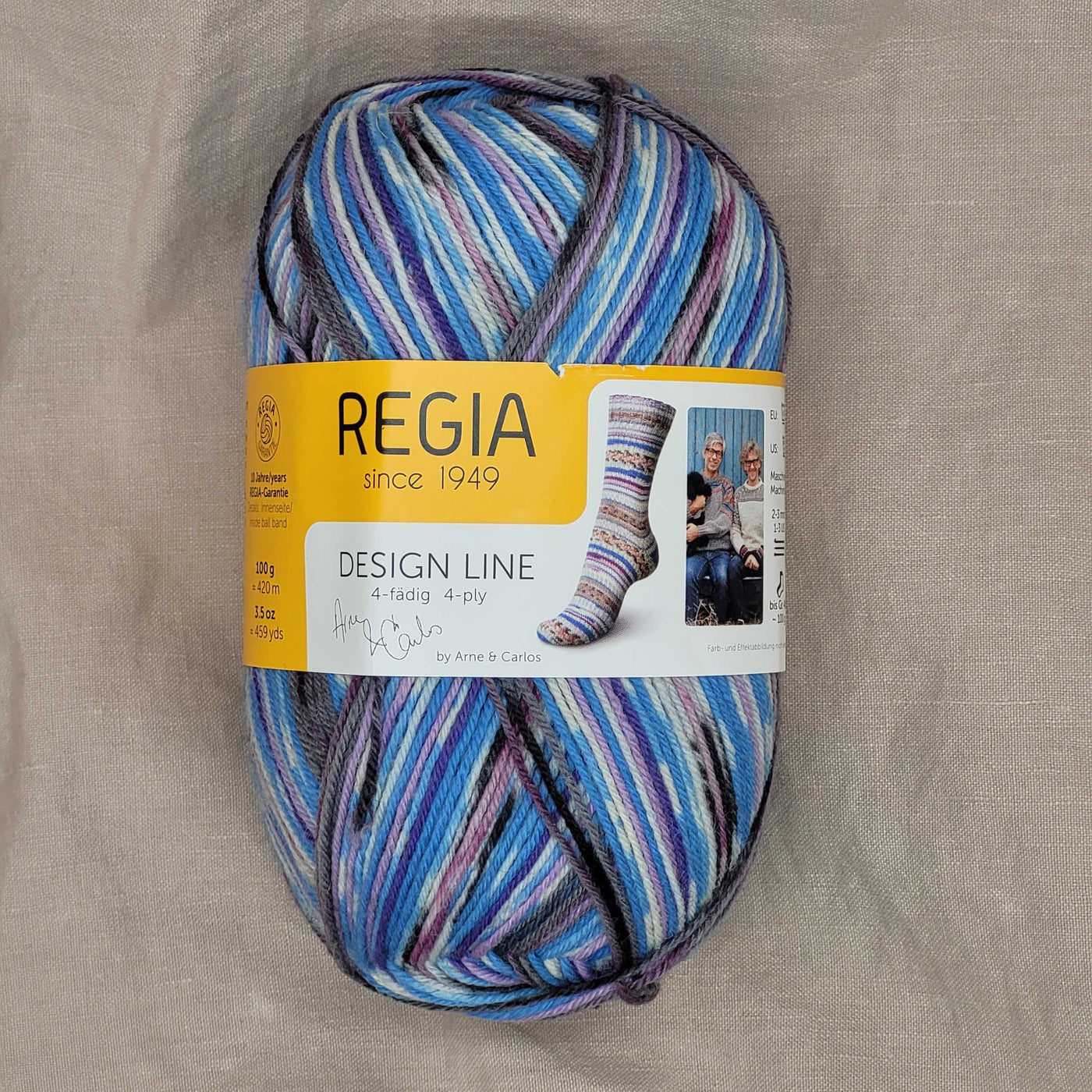 Schachenmayr Regia Arne & Carlos Design Line 4-Ply Wool Nylon Knitting Yarn
