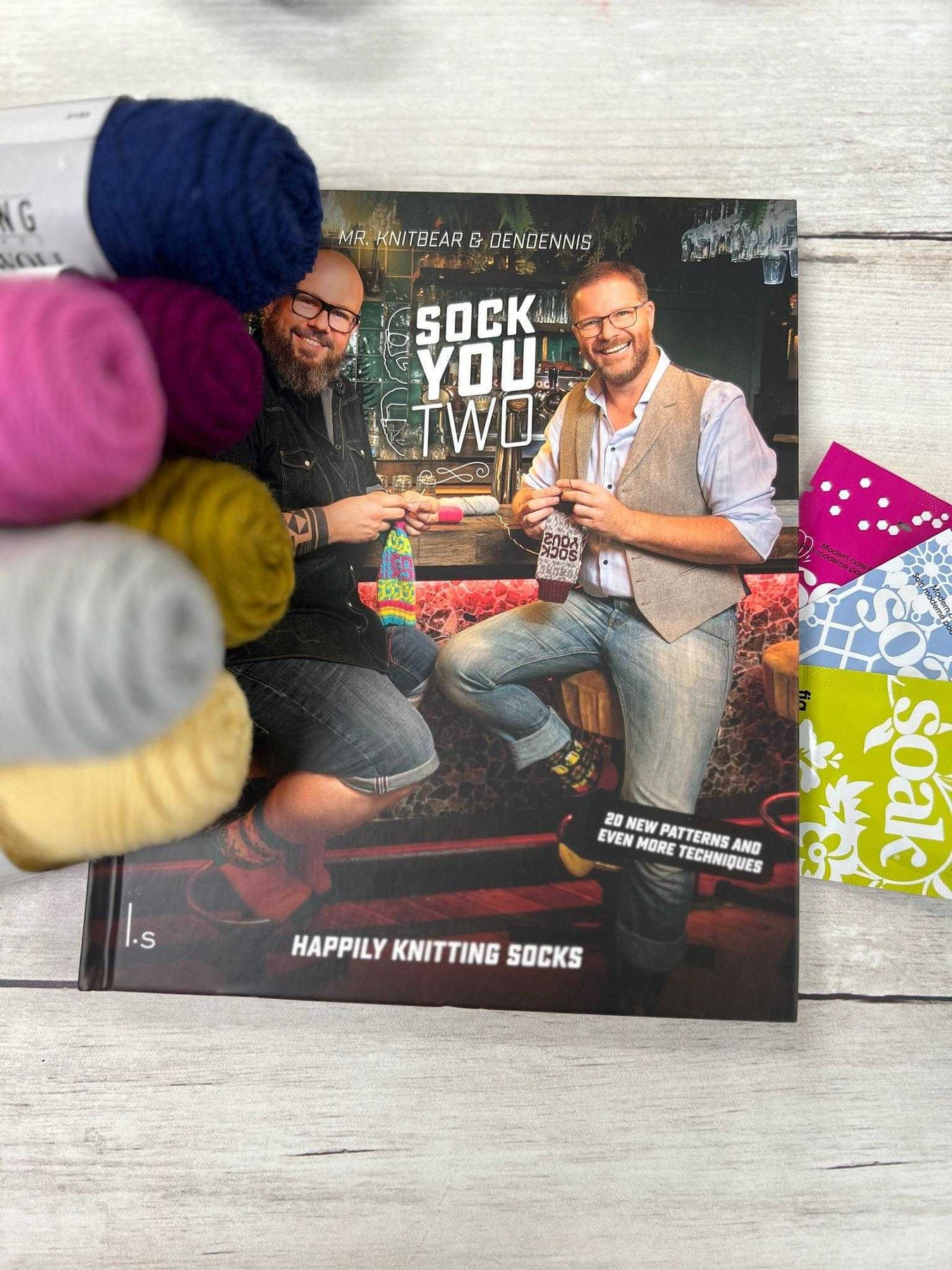Happily Knitting Socks Kit Fillory Yarn