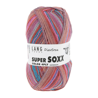 Lang Super Soxx Disco Soxx Fingering Wool Nylon Blend Knitting Yarn