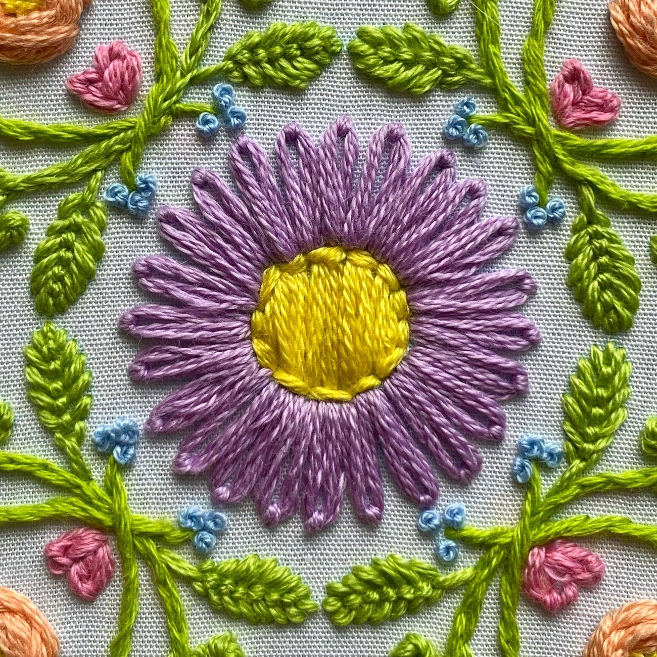 Stitches by Tiff Bee Mandala Sampler Craft DIY Embroidery Kit