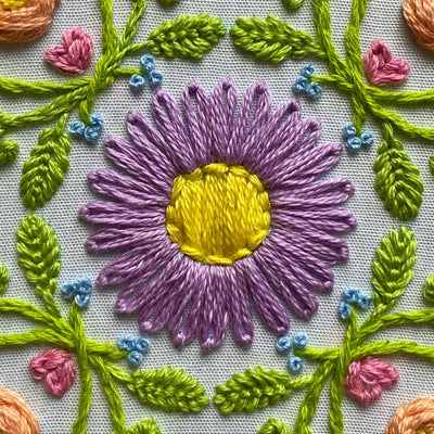 Stitches by Tiff Bee Mandala Sampler Craft DIY Embroidery Kit