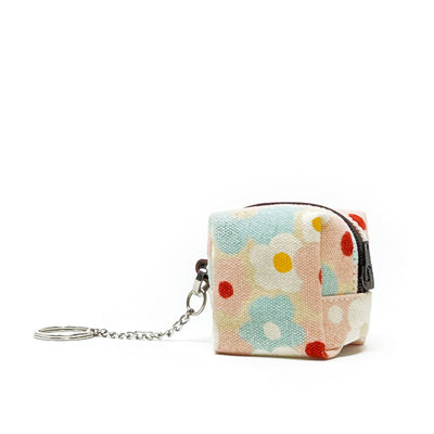 Maika Mini Cube Key Ring Notions Bag