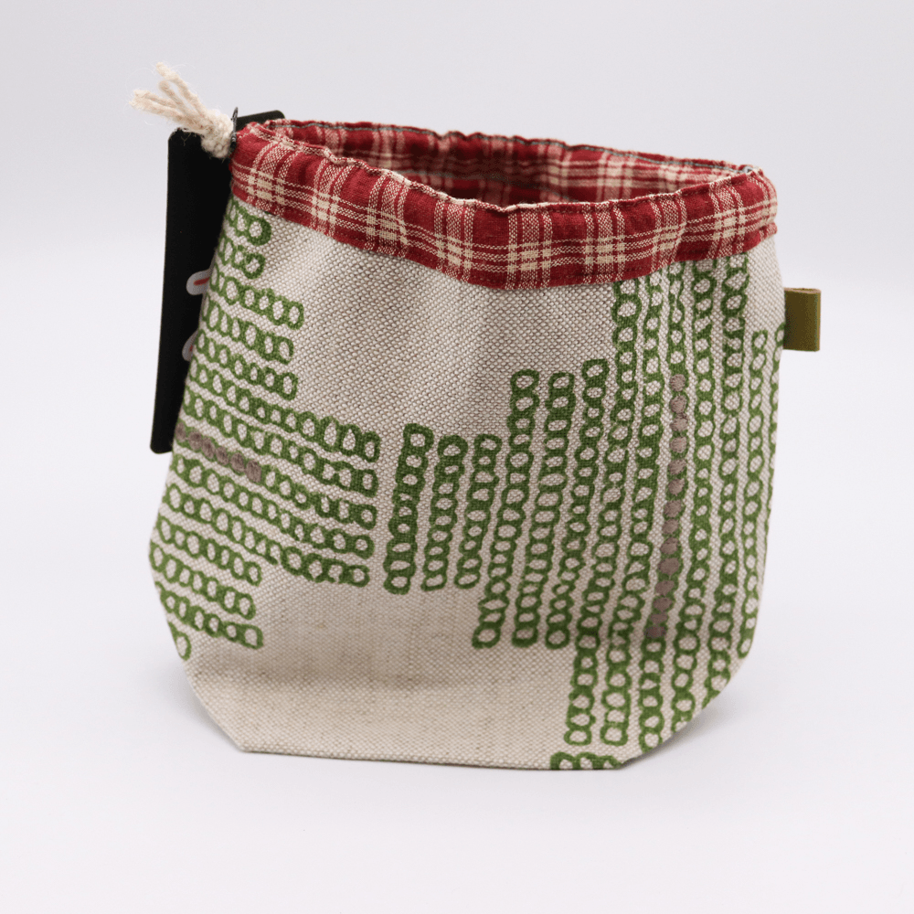 Sandy Shin Fabric Baskets and Drawstring Pouches