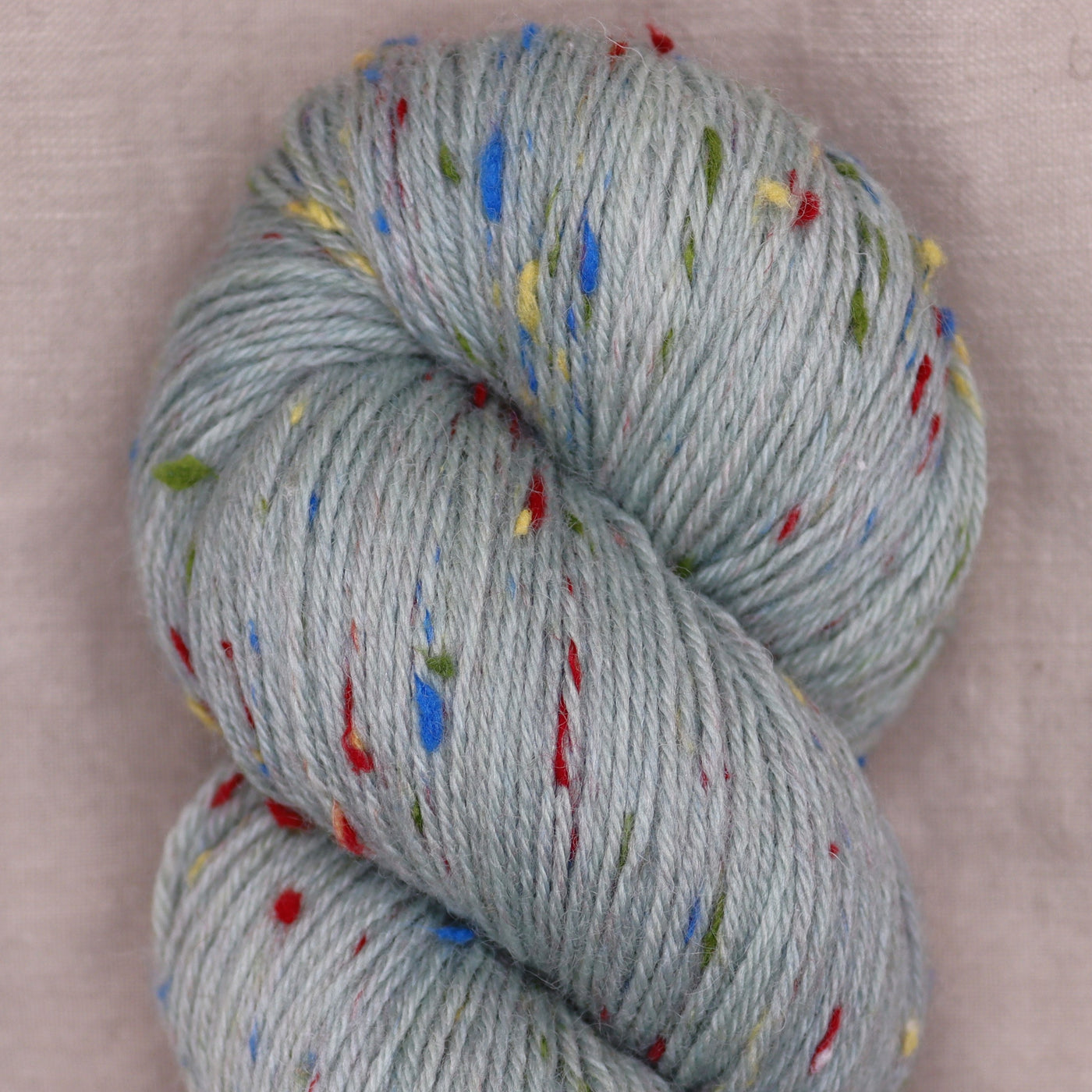 Plucky Knitter Tweedy Fingering Yarn
