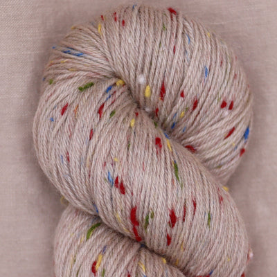 Plucky Knitter Tweedy Fingering Yarn