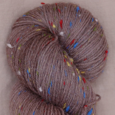 Plucky Knitter Tweedy Fingering Yarn