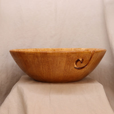 Dean Hood Wood Yarn Bowl