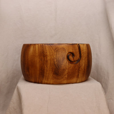 Dean Hood Wood Yarn Bowl