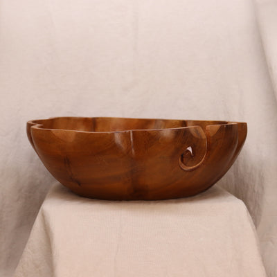 Dean Hood Wood Yarn Bowl