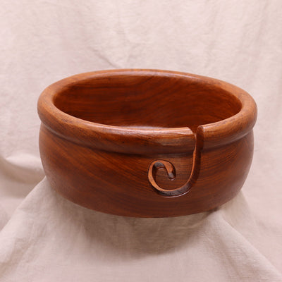 Dean Hood Wood Yarn Bowl