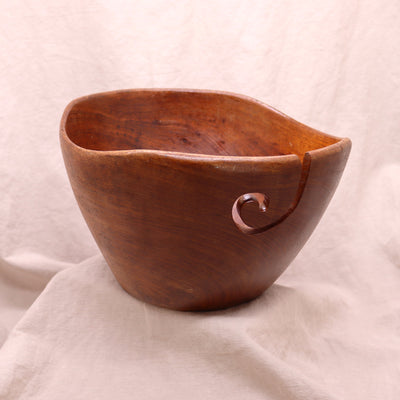 Dean Hood Wood Yarn Bowl