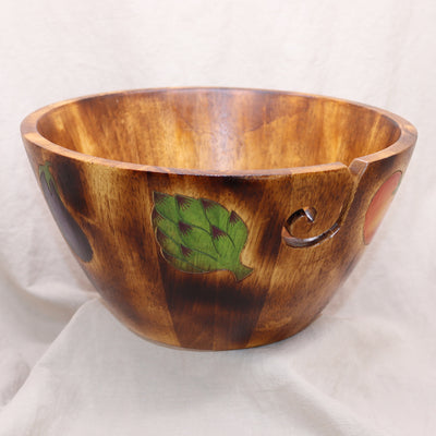 Dean Hood Wood Yarn Bowl