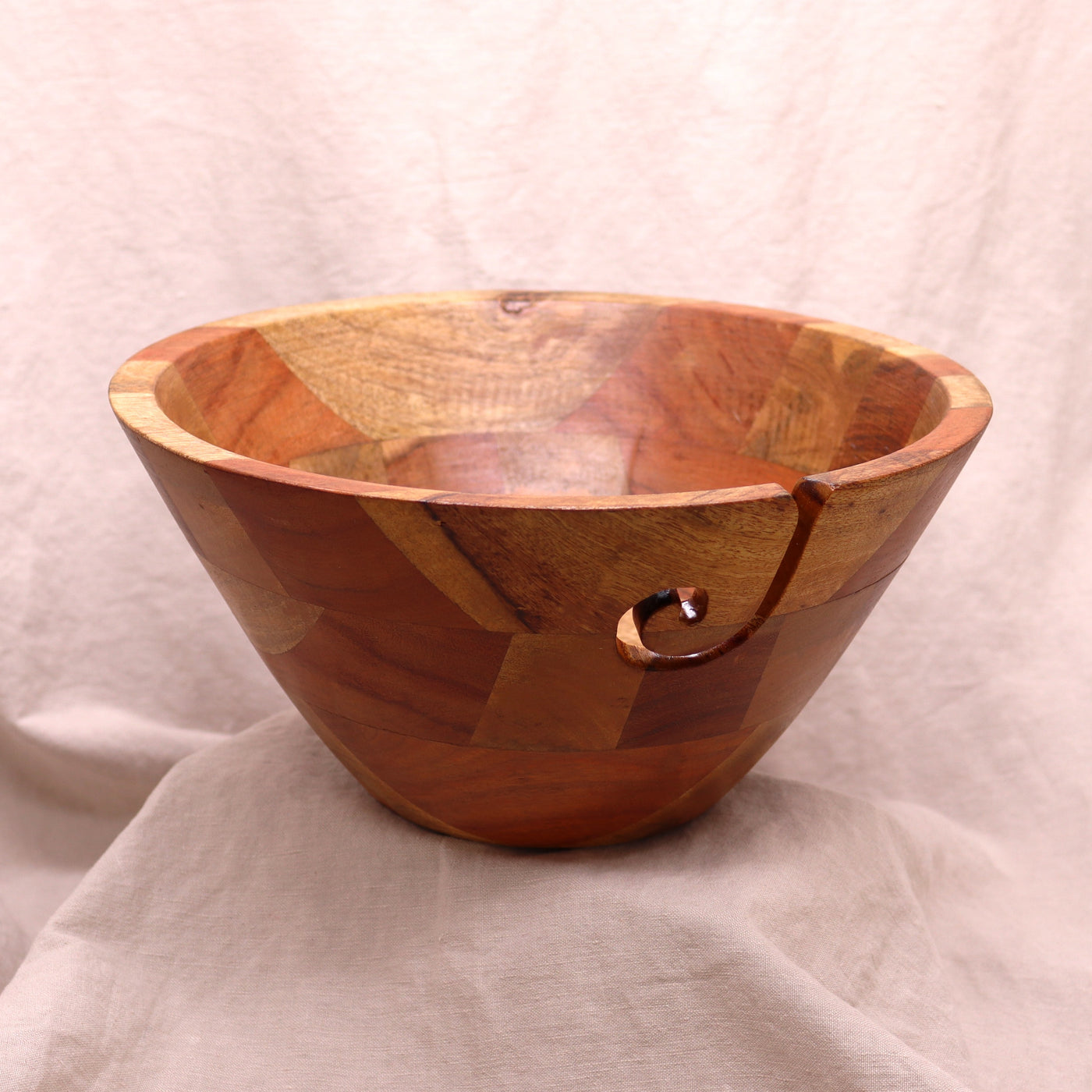 Dean Hood Wood Yarn Bowl
