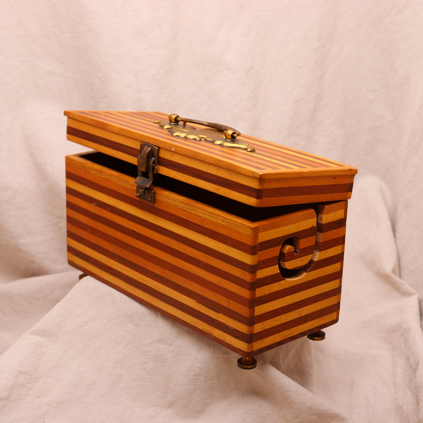 Dean Hood Wood Yarn Box