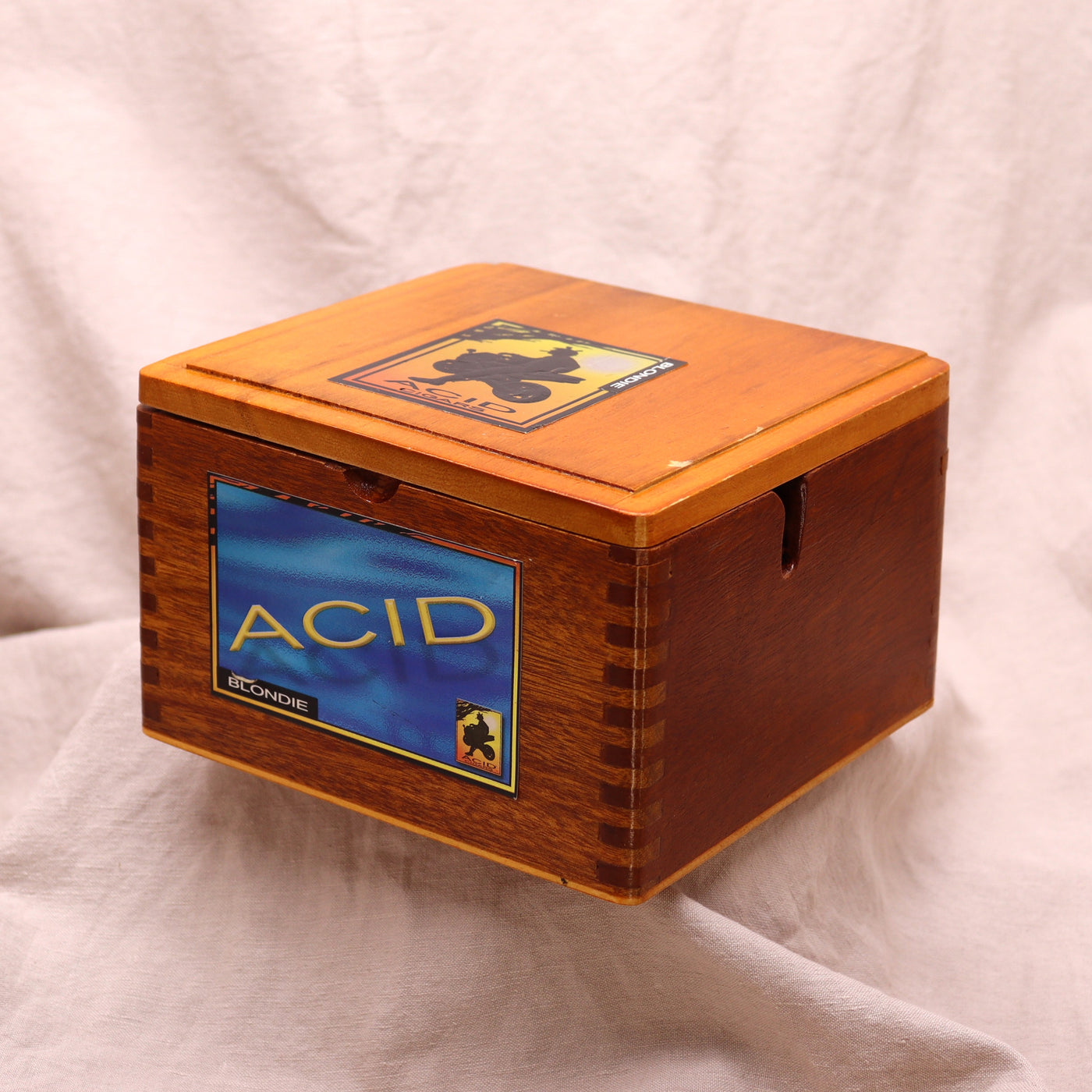 Dean Hood Wood Yarn Box