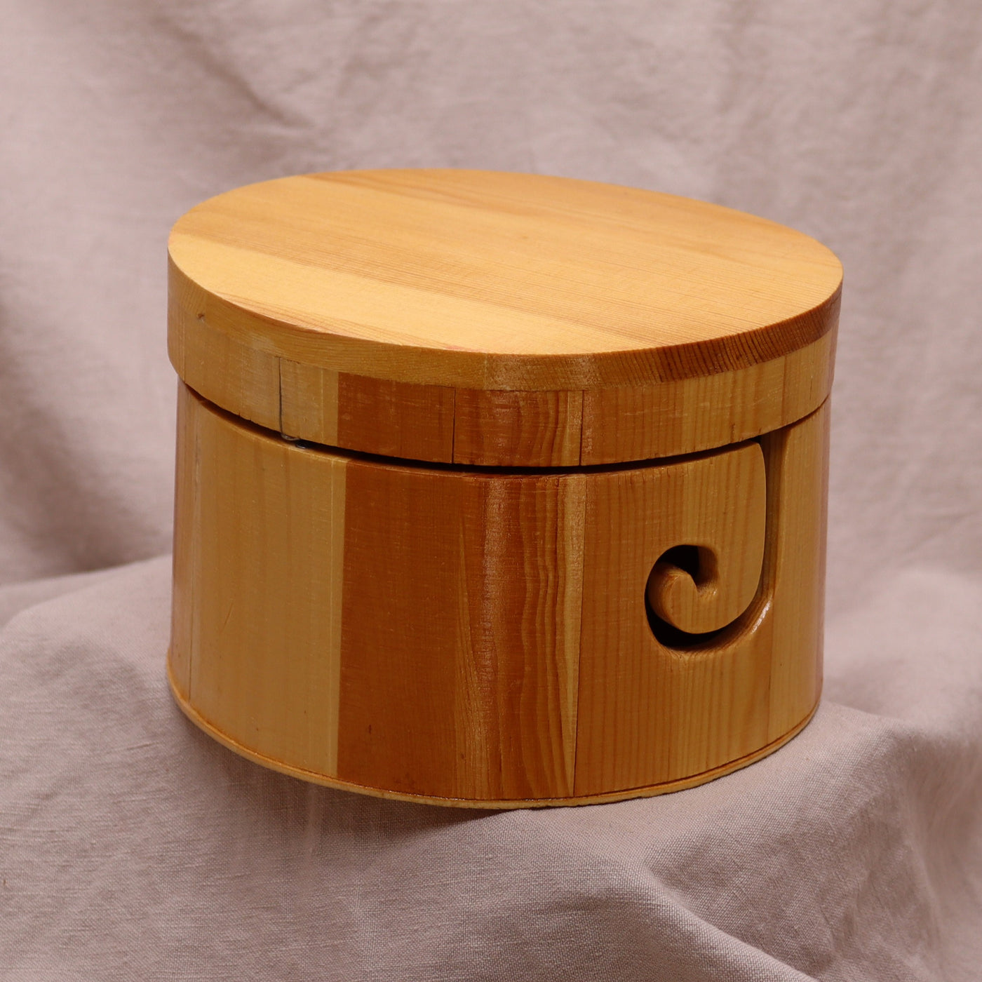 Dean Hood Wood Yarn Box