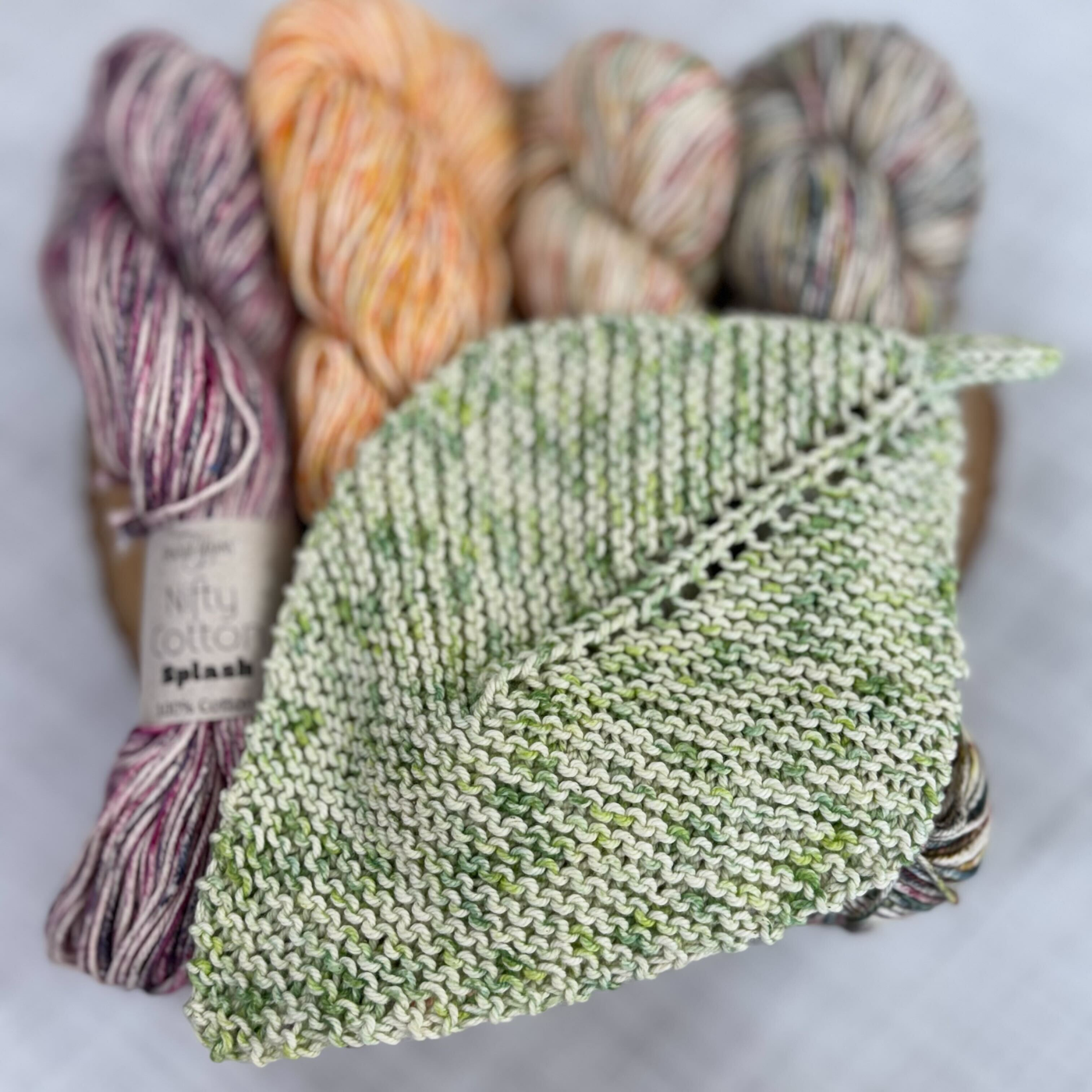 Leaf Washcloth Class