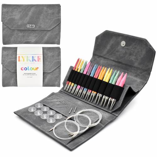 Lykke Colour 5" Interchangeable Knitting Needle Set