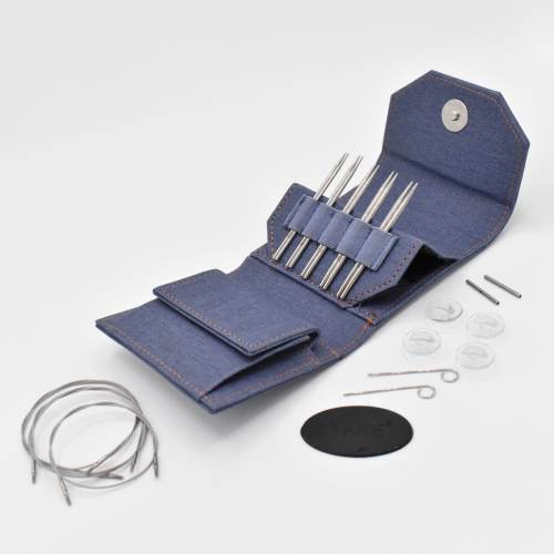 Lykke Flight 3.5" Stainless Steel Interchangeable Knitting Needle Set