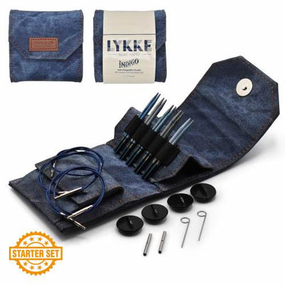 Lykke Birchwood 3.5 inch Starter Interchangeable Knitting Needle Set