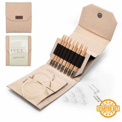 Lykke Birchwood 5 inch Starter Interchangeable Knitting Needle Set