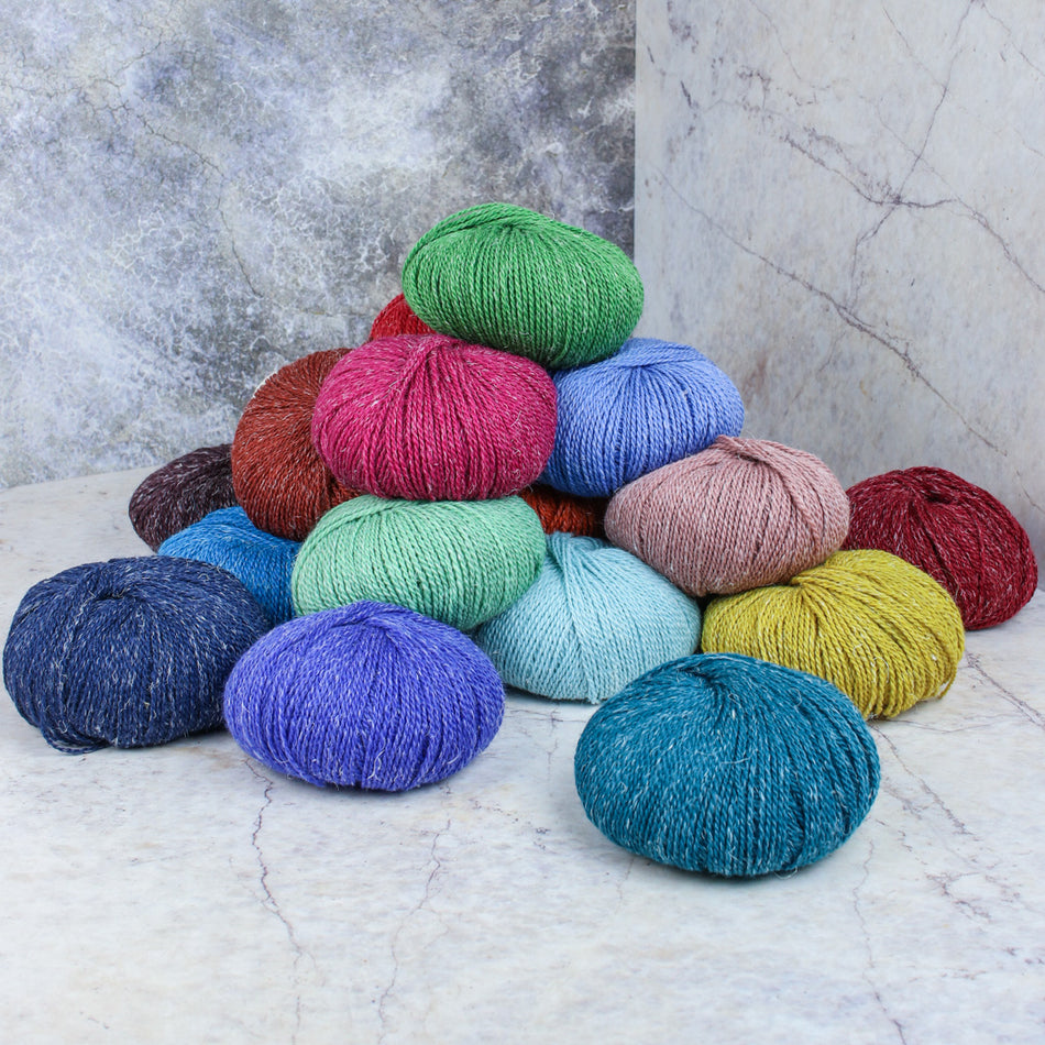 The Fibre Company &Make DK Wool Alpaca Linen Knitting Yarn
