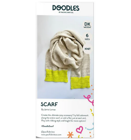 Pacific Knit Co. Base Doodle Scarf Brochure