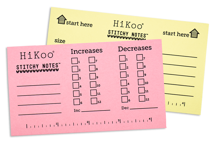 HiKoo Stitchy Notes – Fillory Yarn