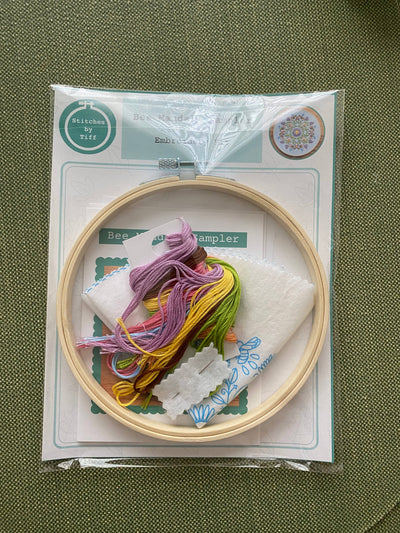 Stitches by Tiff Bee Mandala Sampler Craft DIY Embroidery Kit