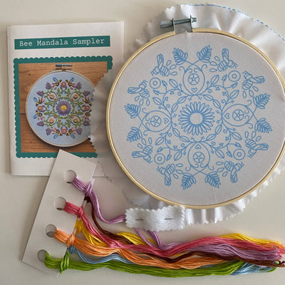 Stitches by Tiff Bee Mandala Sampler Craft DIY Embroidery Kit