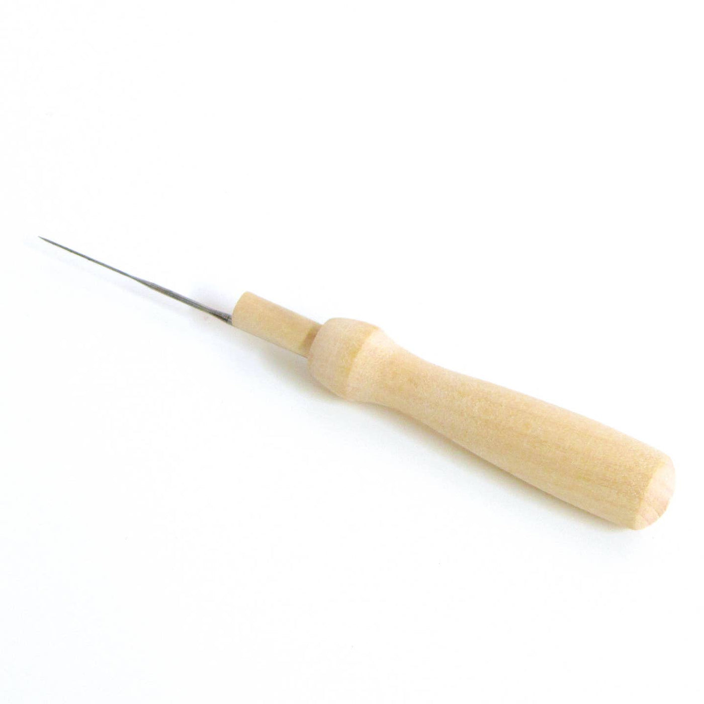 Hawthorn Handmade Wooden Felting Needle Holder (With One Needle)