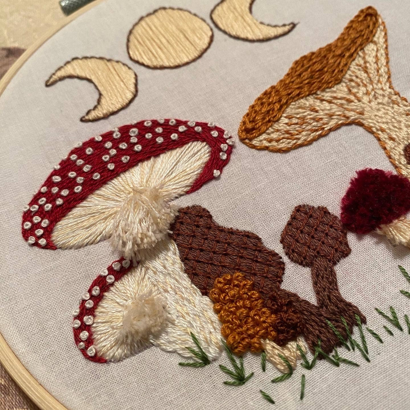 Stitches by Tiff Mushie Sampler Craft DIY Embroidery Kit