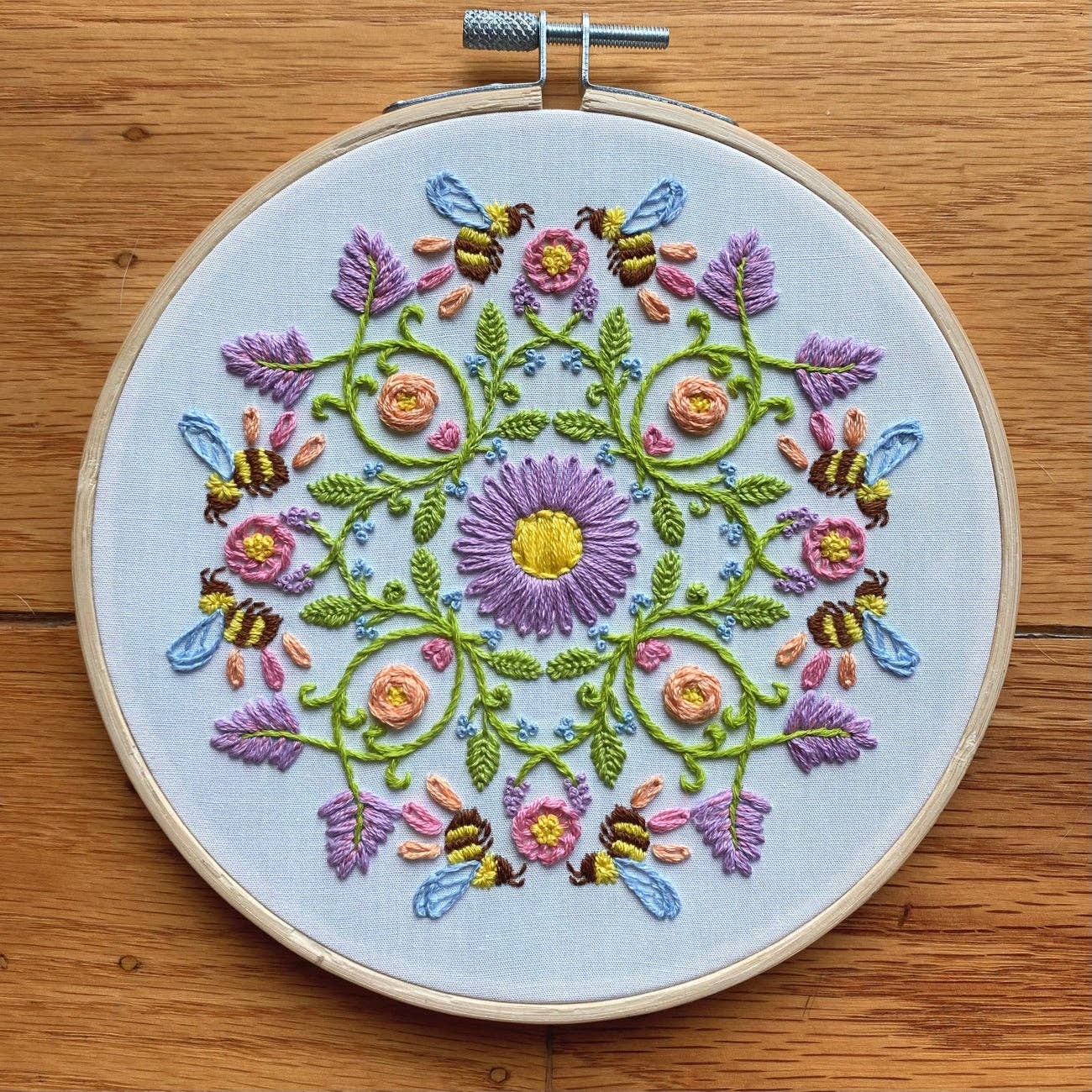 Stitches by Tiff Bee Mandala Sampler Craft DIY Embroidery Kit