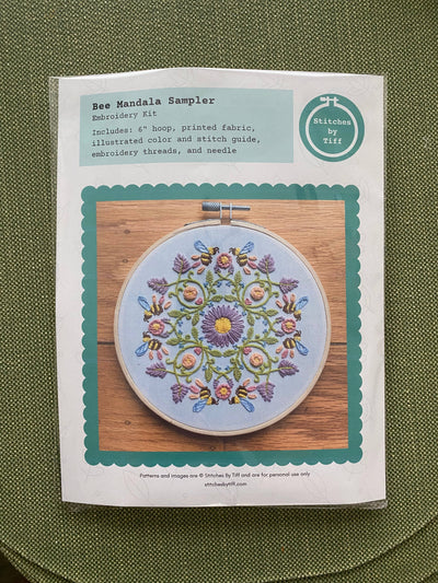 Stitches by Tiff Bee Mandala Sampler Craft DIY Embroidery Kit
