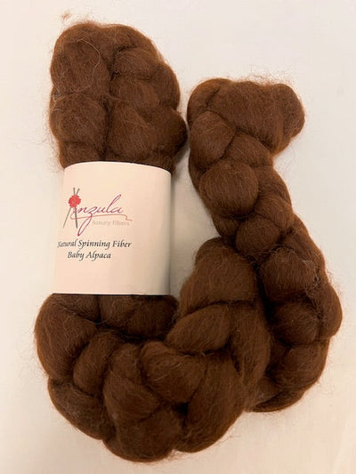 Anzula Baby Alpaca Roving Wool Fiber