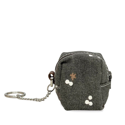 Maika Mini Cube Key Ring Notions Bag