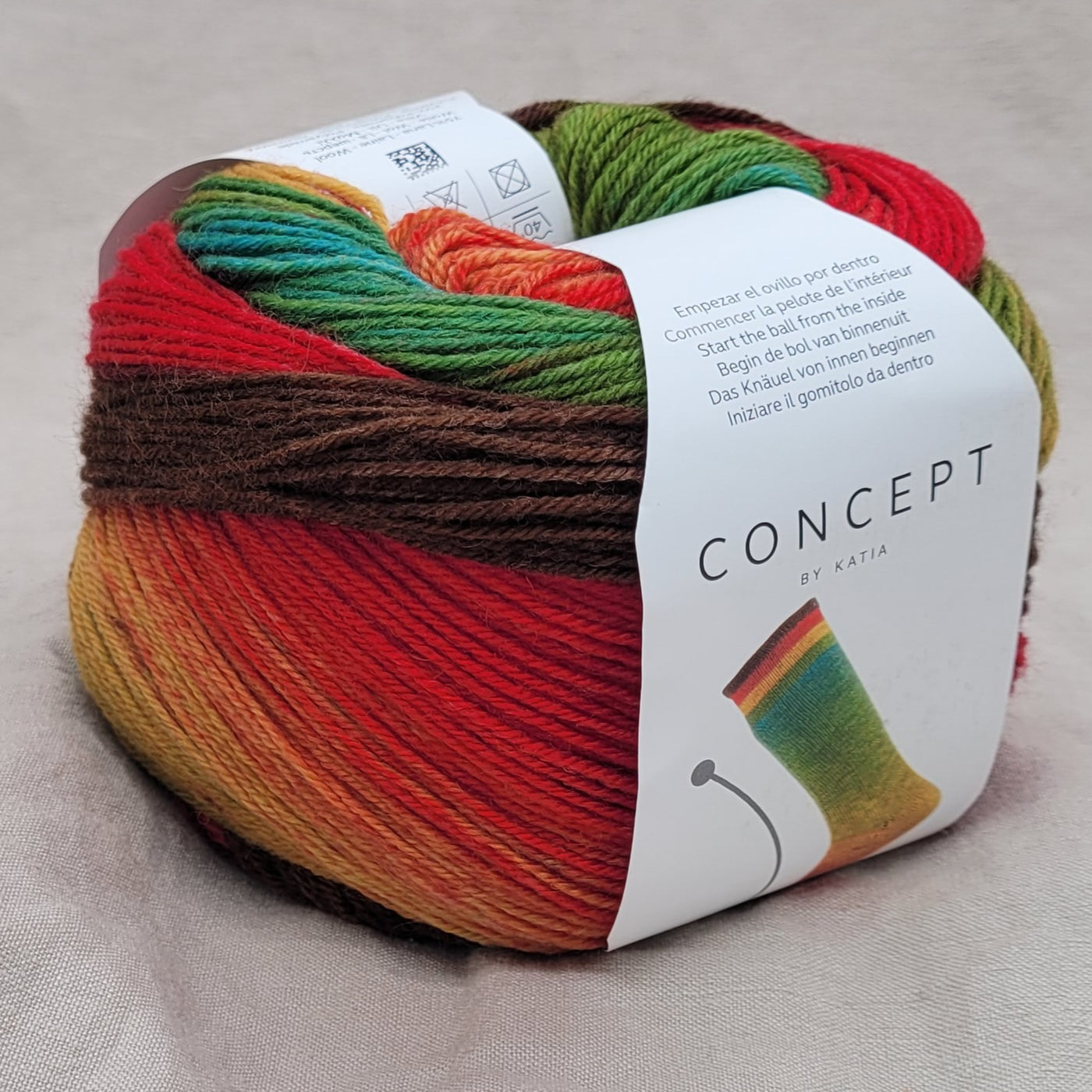 Katia Degrade Symmetric Sock Yarn