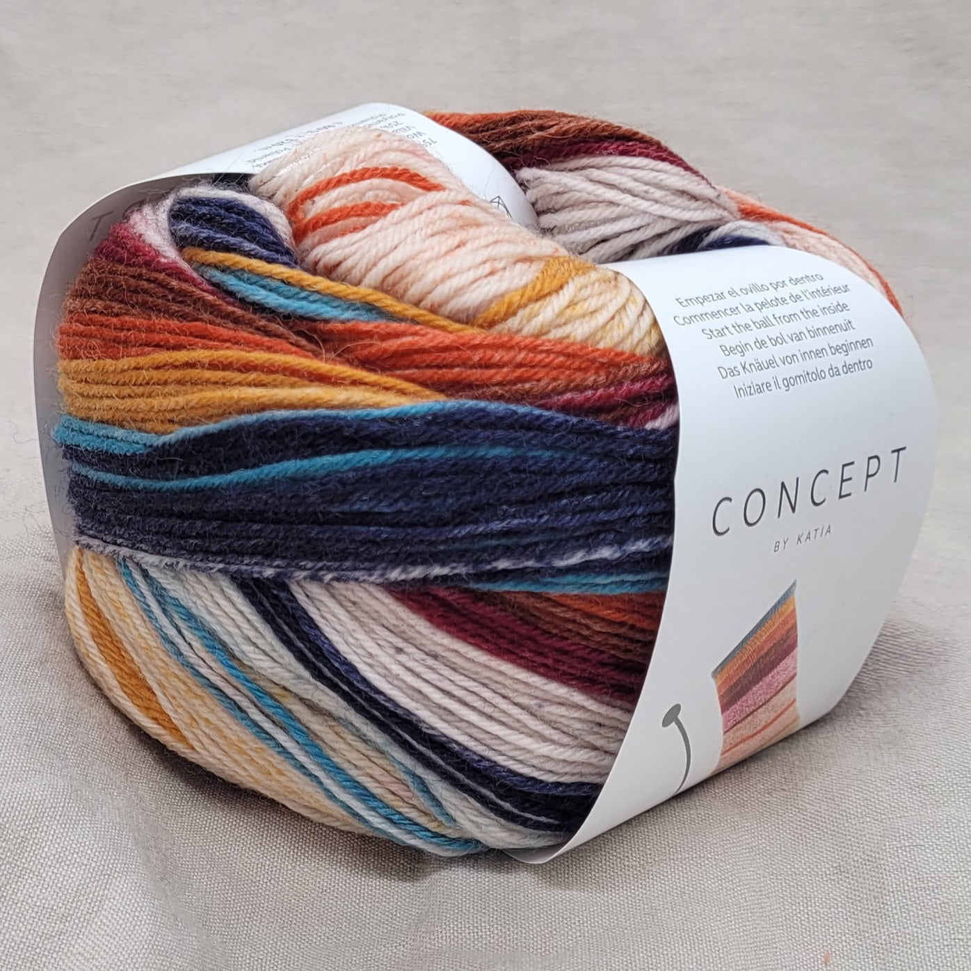 Katia Illusion Symmetric Sock Yarn