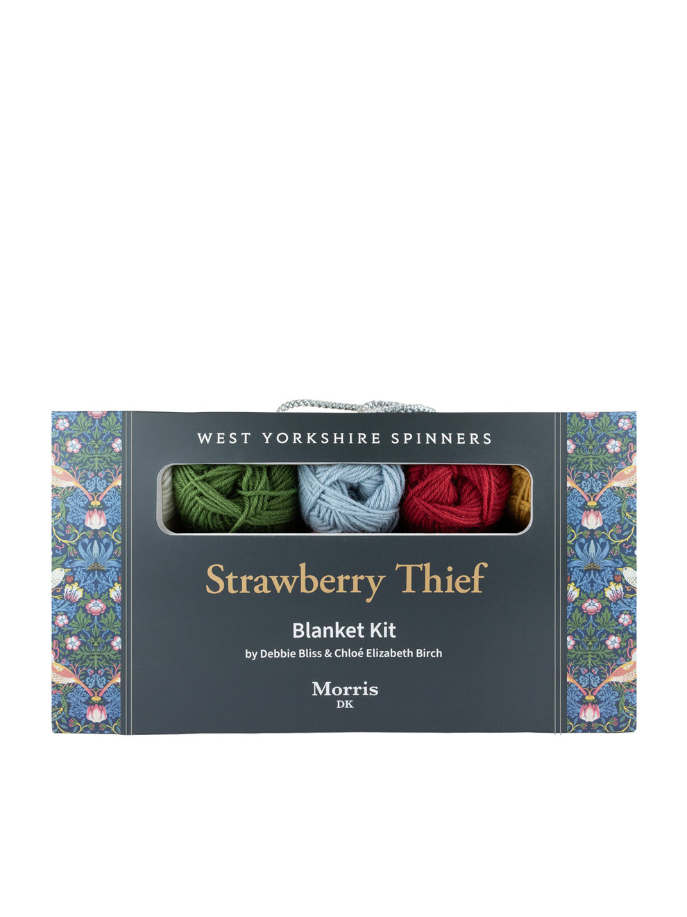 West Yorkshire Spinner Morris DK Strawberry Thief Blanket Kit