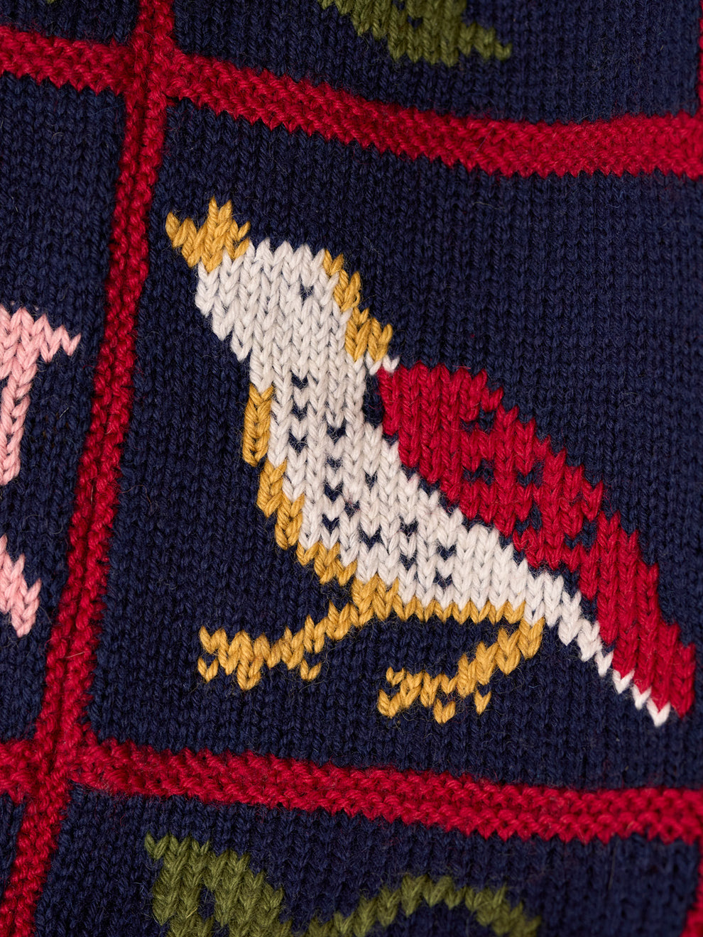 West Yorkshire Spinner Morris DK Strawberry Thief Blanket Kit